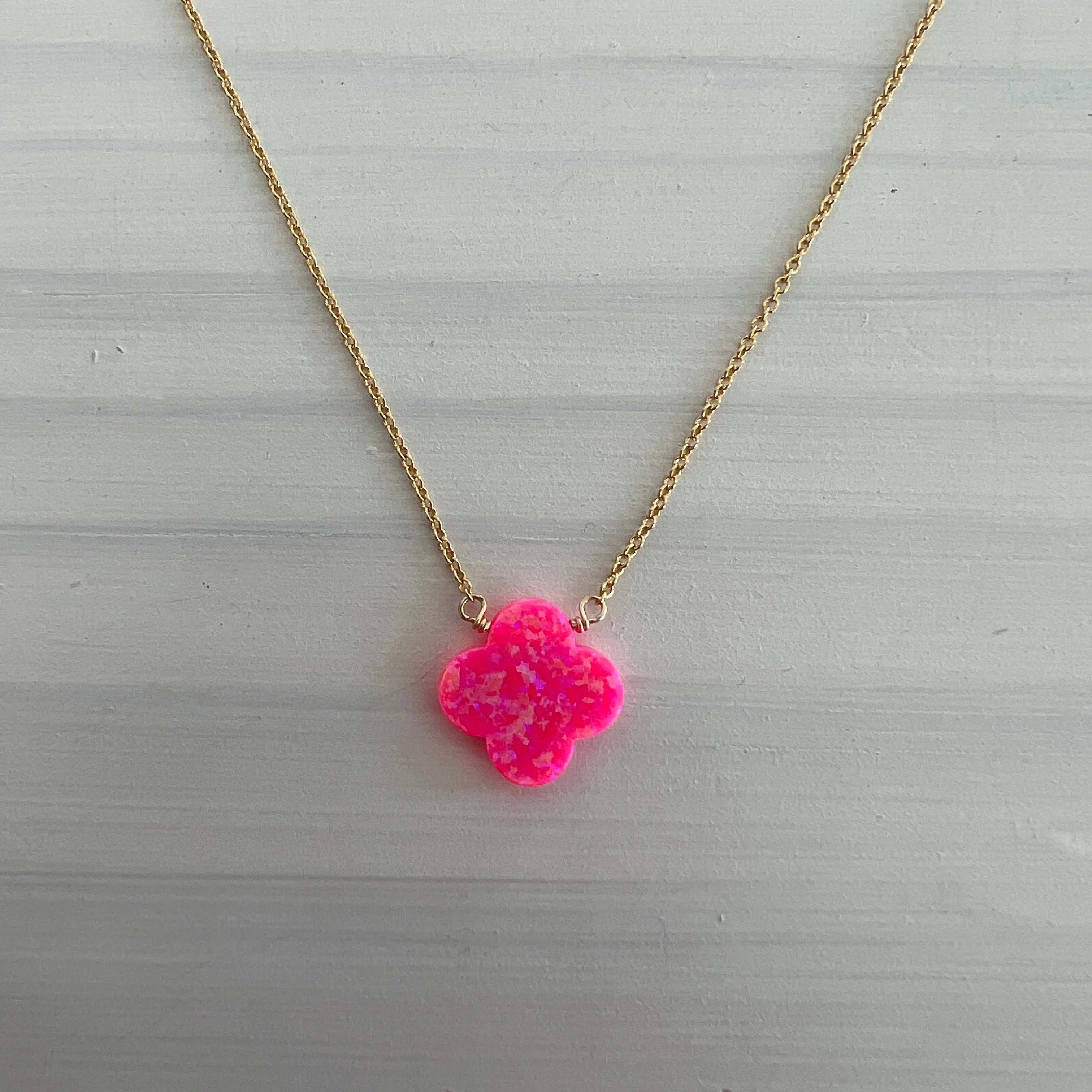 Large Clover Necklace