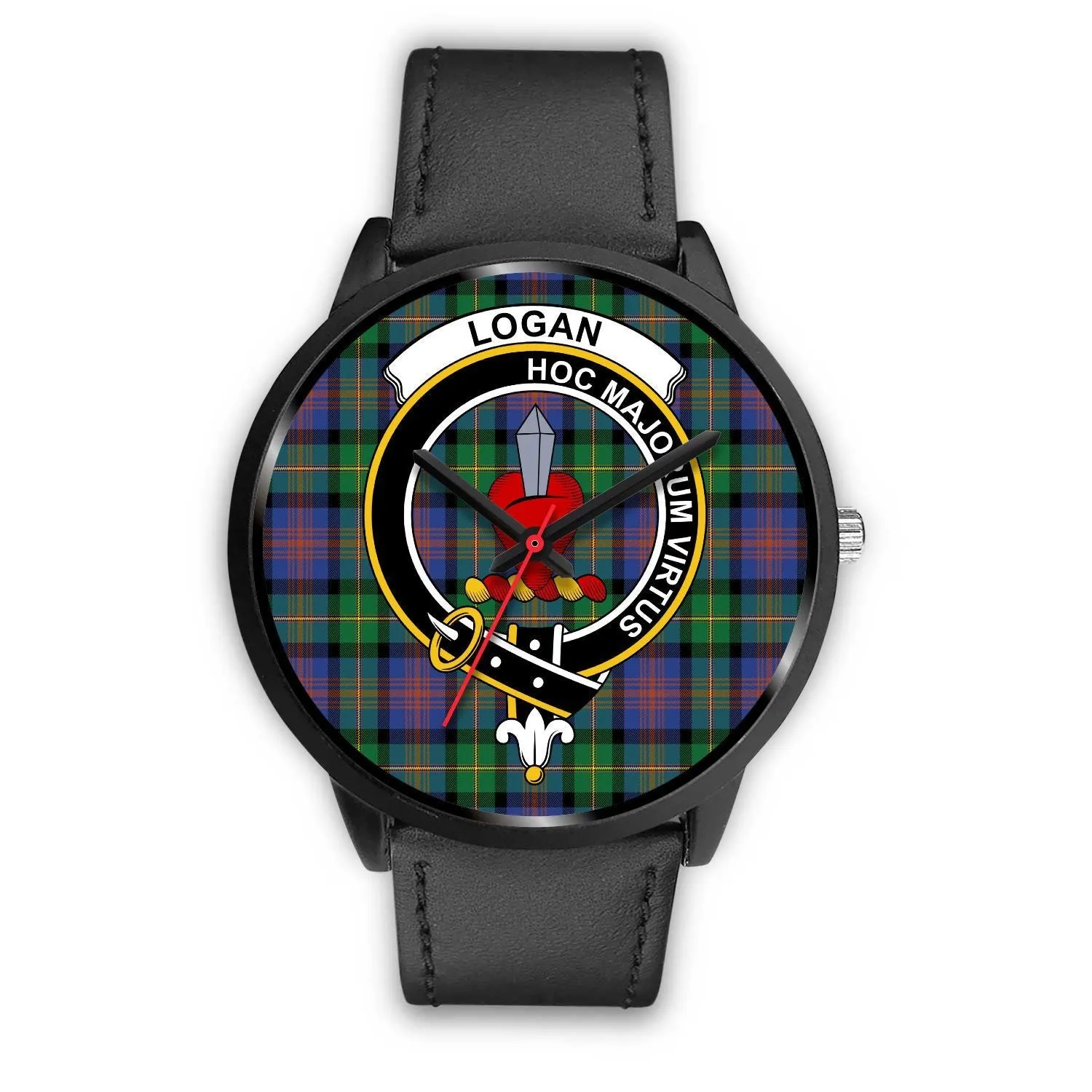 Logan Ancient Clan Badge Tartan Black Watch