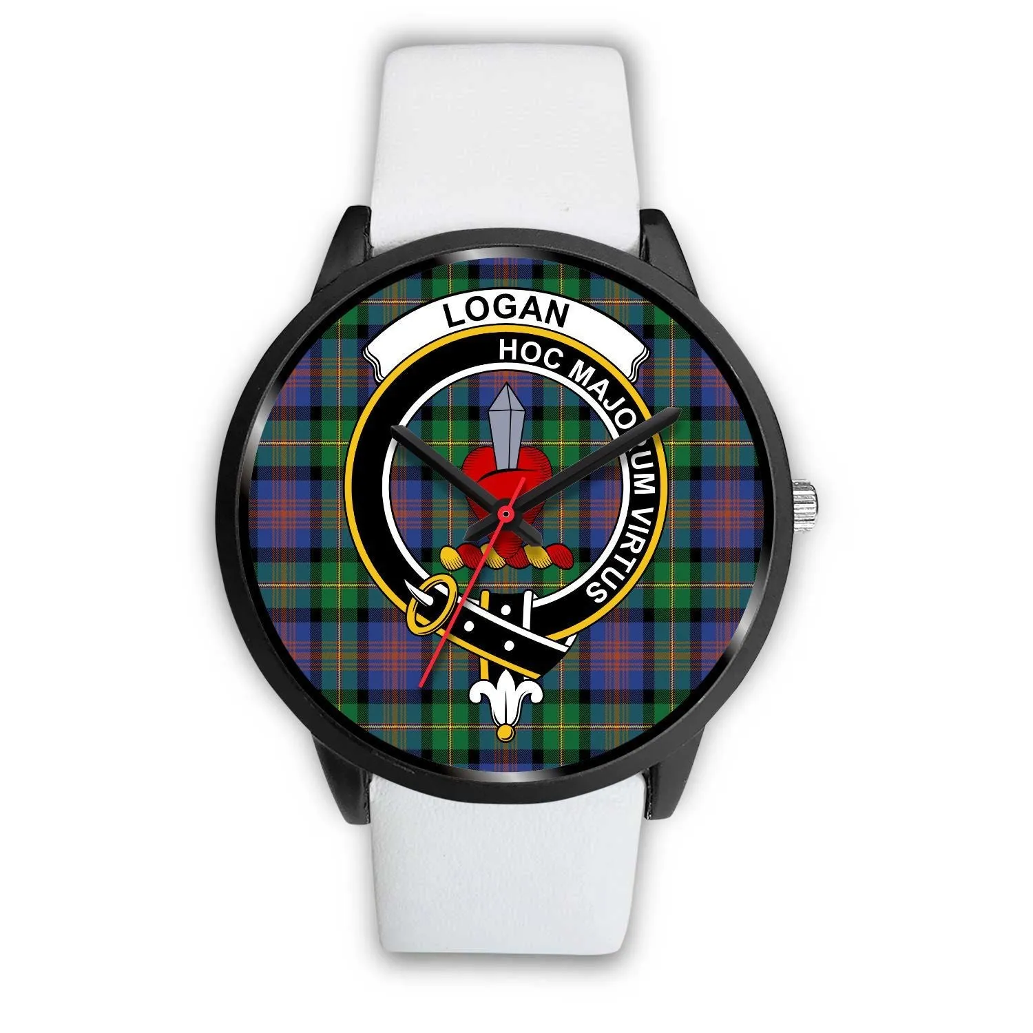 Logan Ancient Clan Badge Tartan Black Watch