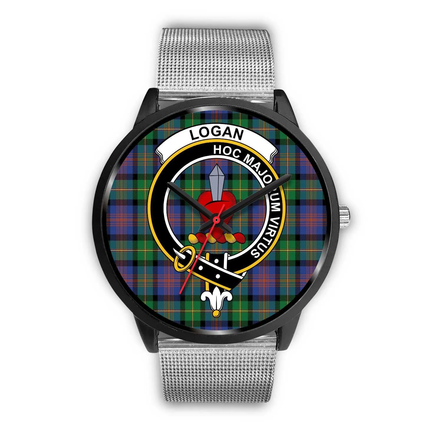 Logan Ancient Clan Badge Tartan Black Watch