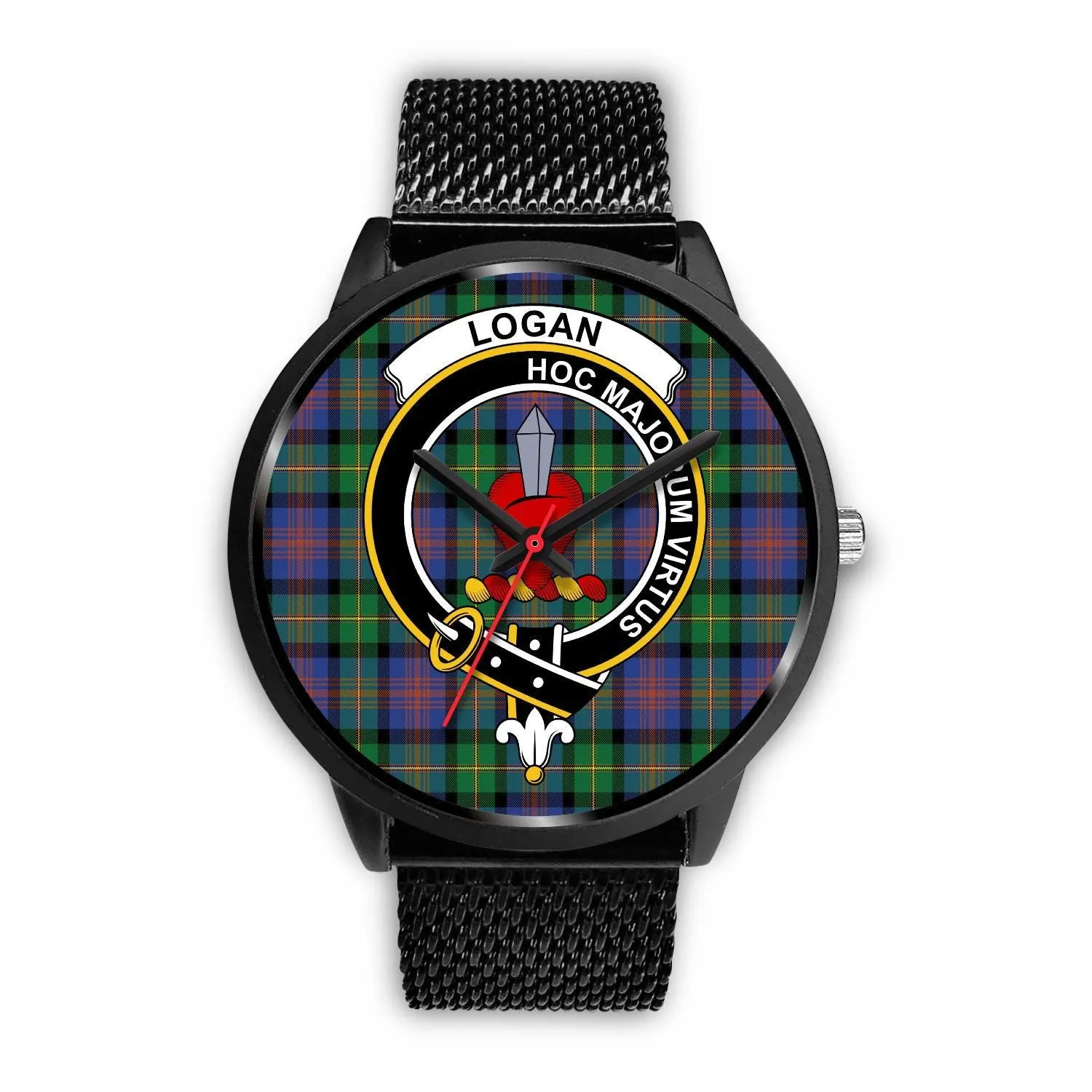 Logan Ancient Clan Badge Tartan Black Watch