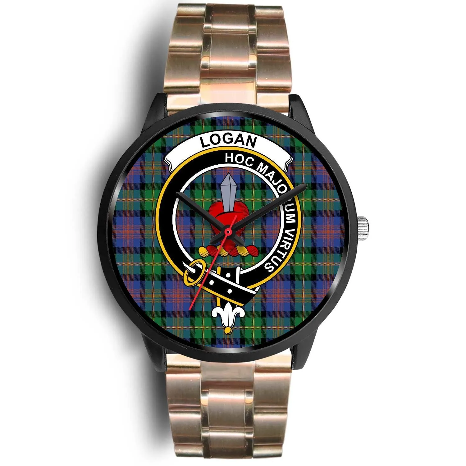 Logan Ancient Clan Badge Tartan Black Watch