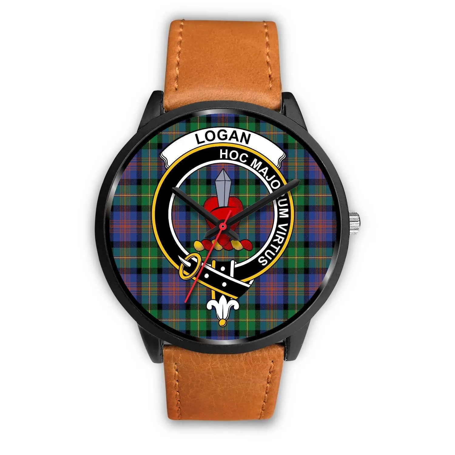 Logan Ancient Clan Badge Tartan Black Watch