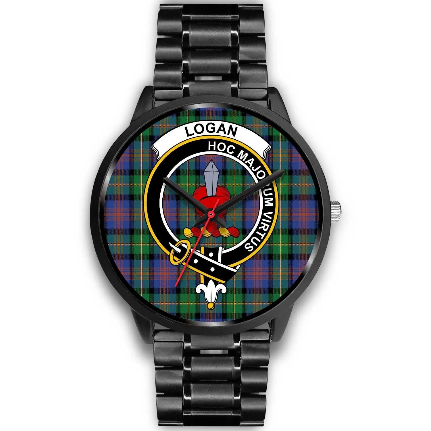 Logan Ancient Clan Badge Tartan Black Watch