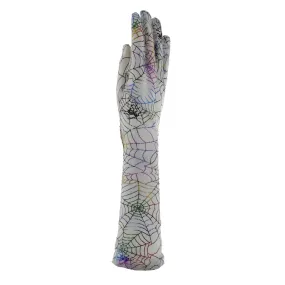 Long Multilace Spider Gloves