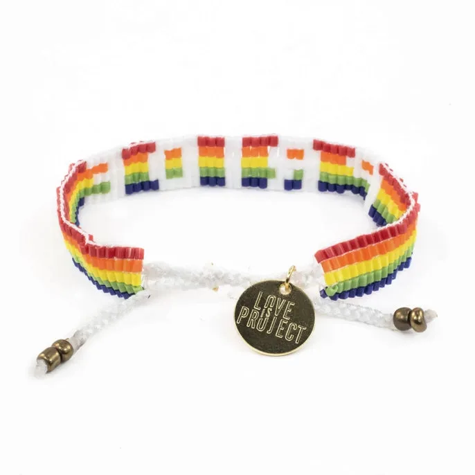 Love Is Project Bracelet: Pride Rainbow