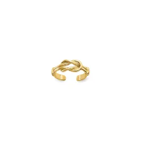 Love Knot Toe Ring (14K)