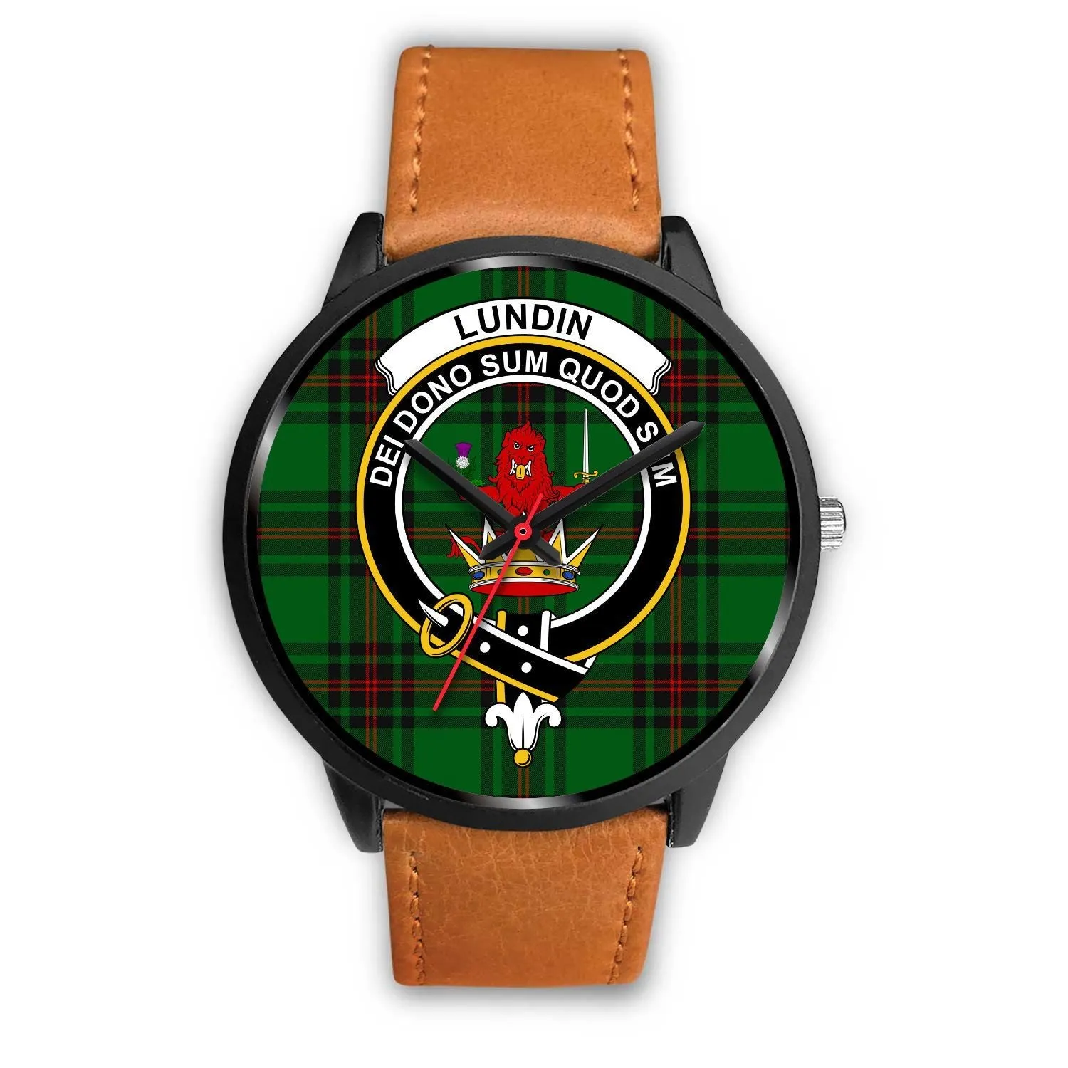 Lundin Clan Badge Tartan Black Watch