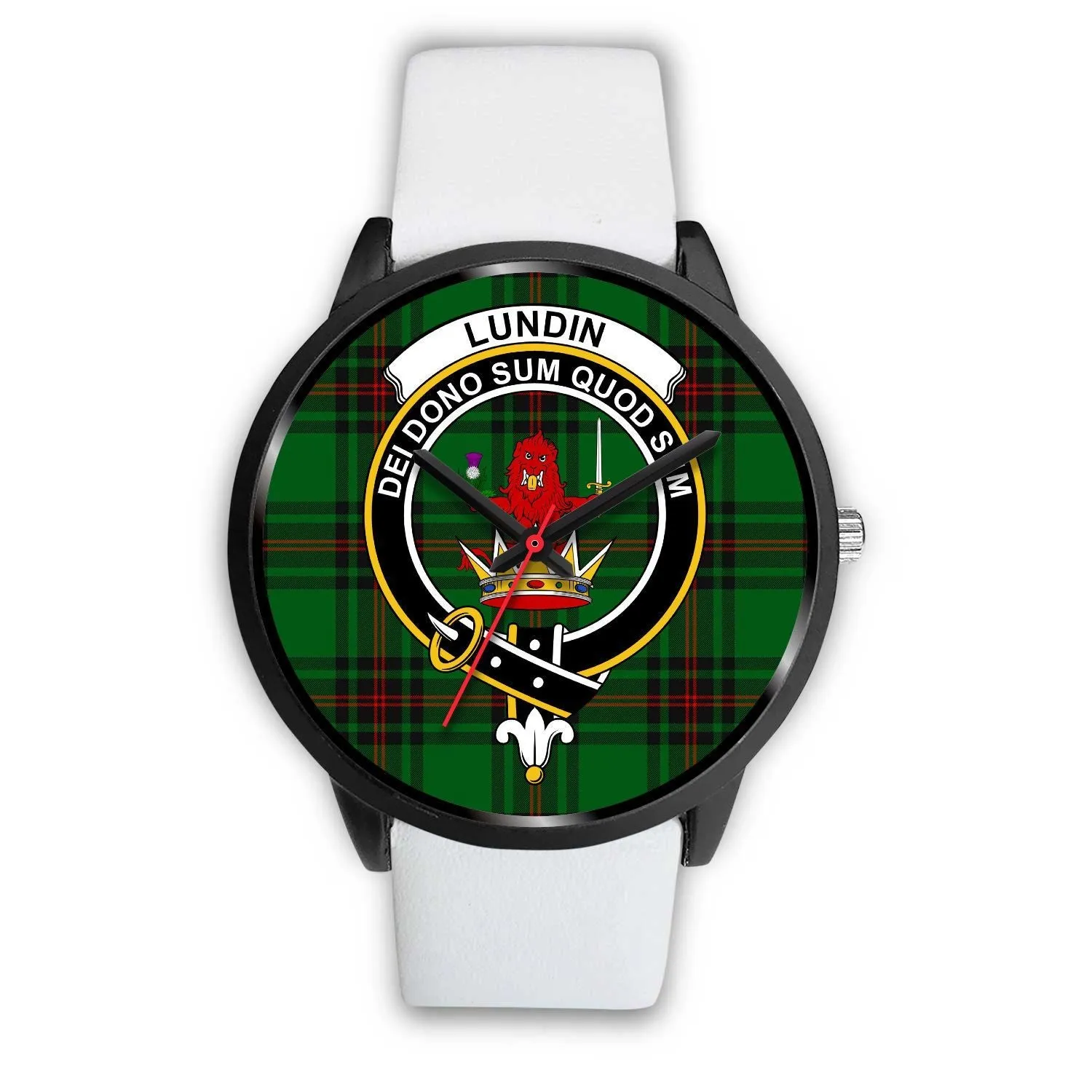 Lundin Clan Badge Tartan Black Watch