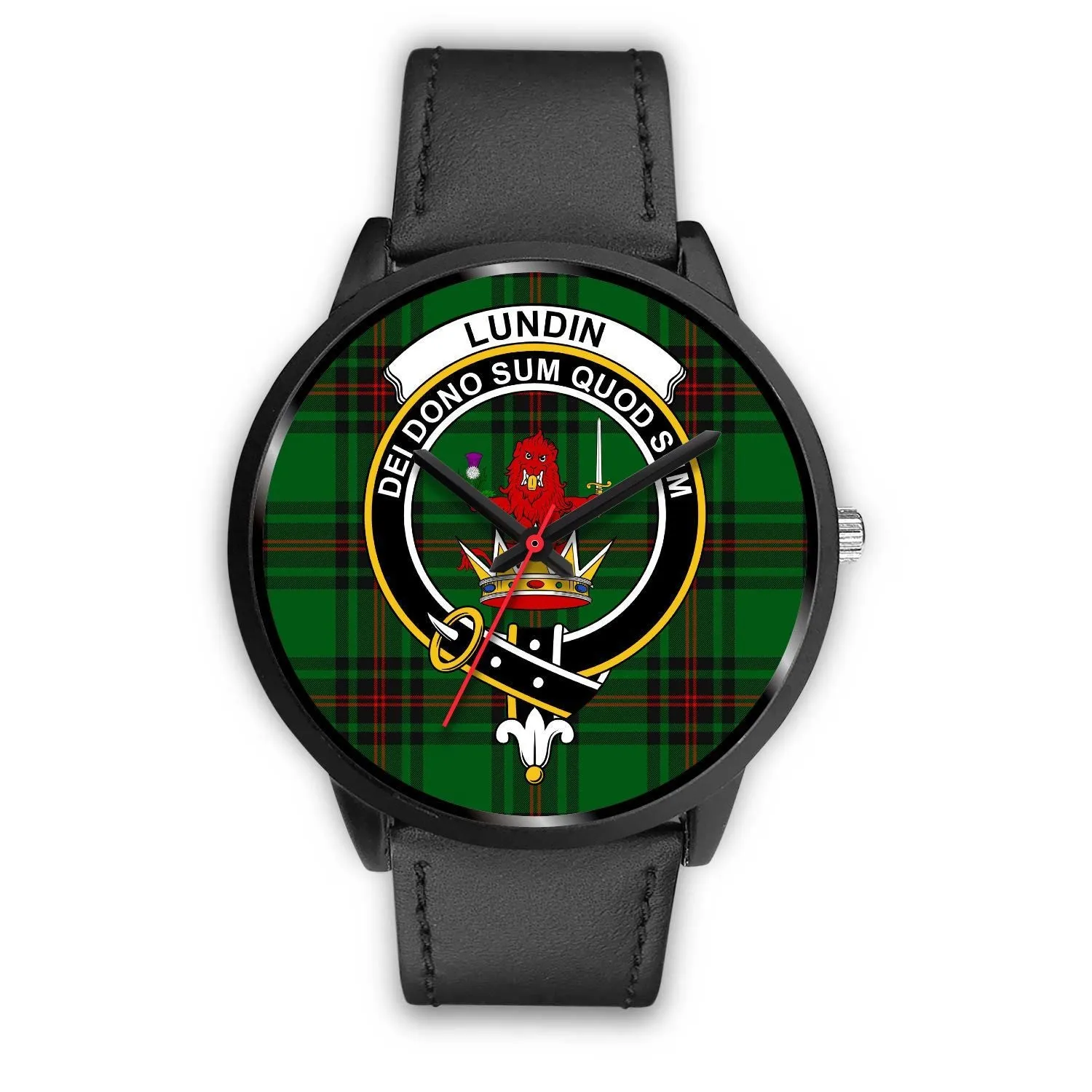 Lundin Clan Badge Tartan Black Watch