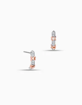 LVC Charmes Phaedra Line Diamond Earrings