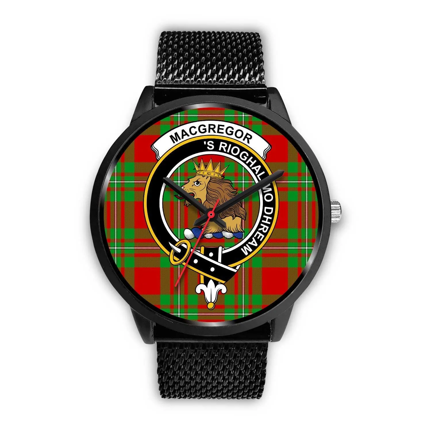 MacGregor Modern Clan Badge Tartan Black Watch