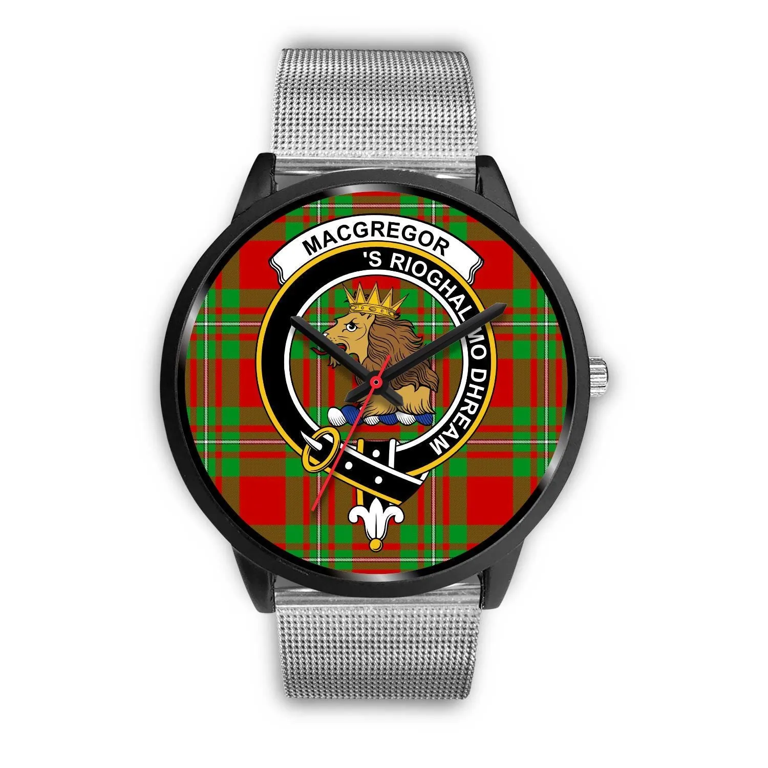 MacGregor Modern Clan Badge Tartan Black Watch