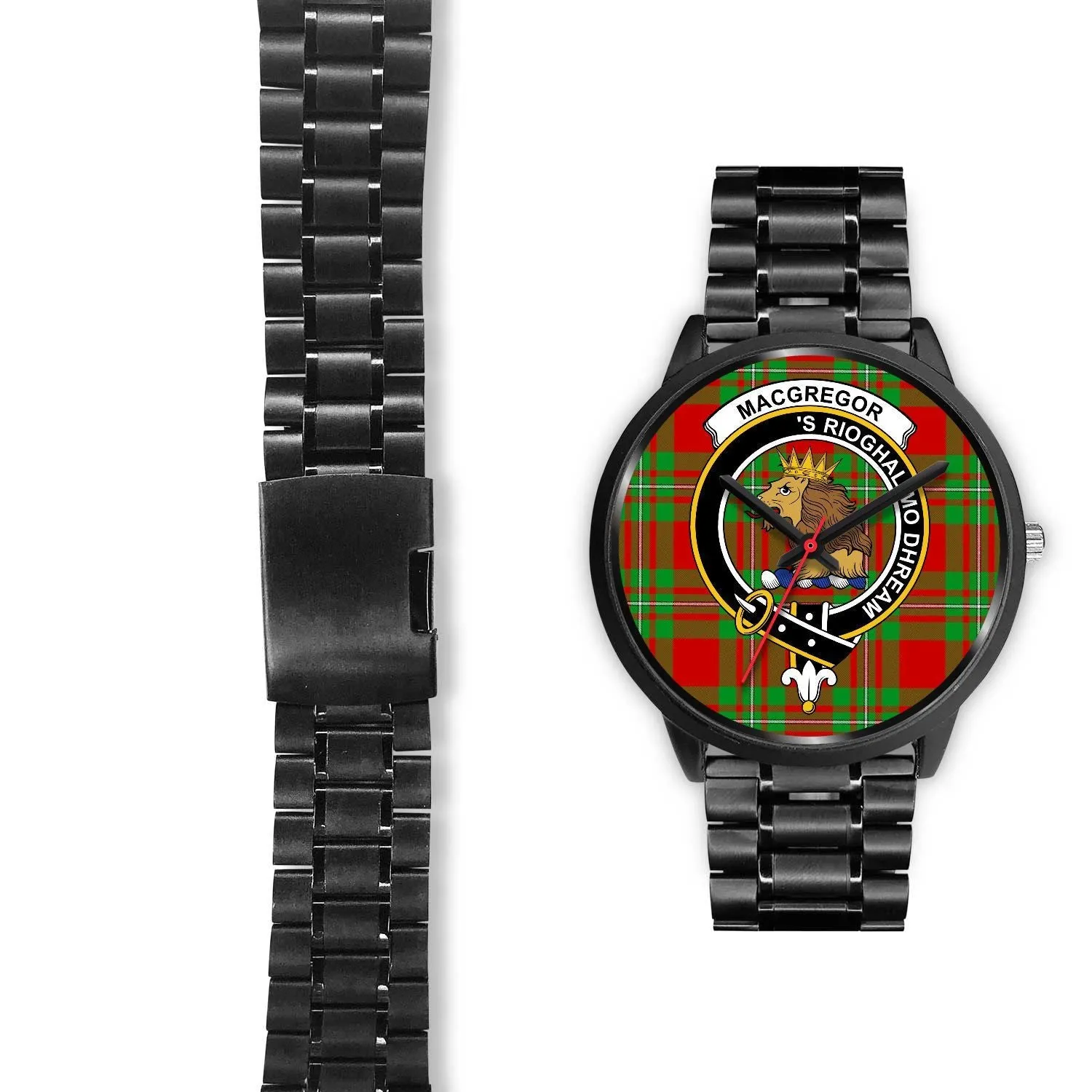 MacGregor Modern Clan Badge Tartan Black Watch