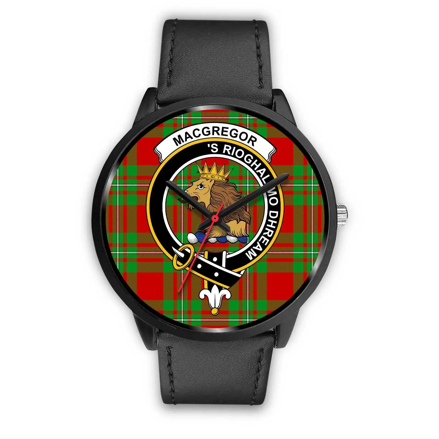 MacGregor Modern Clan Badge Tartan Black Watch