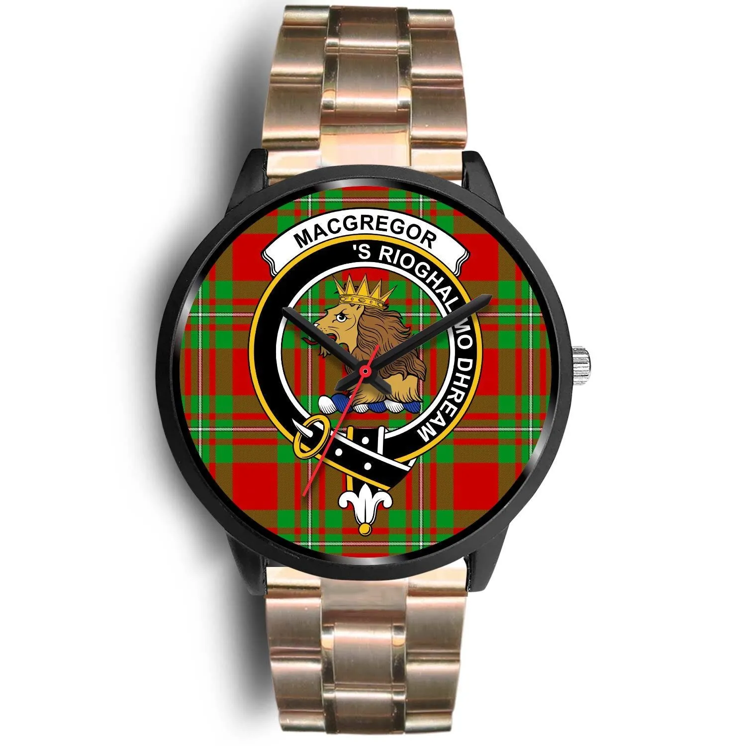 MacGregor Modern Clan Badge Tartan Black Watch