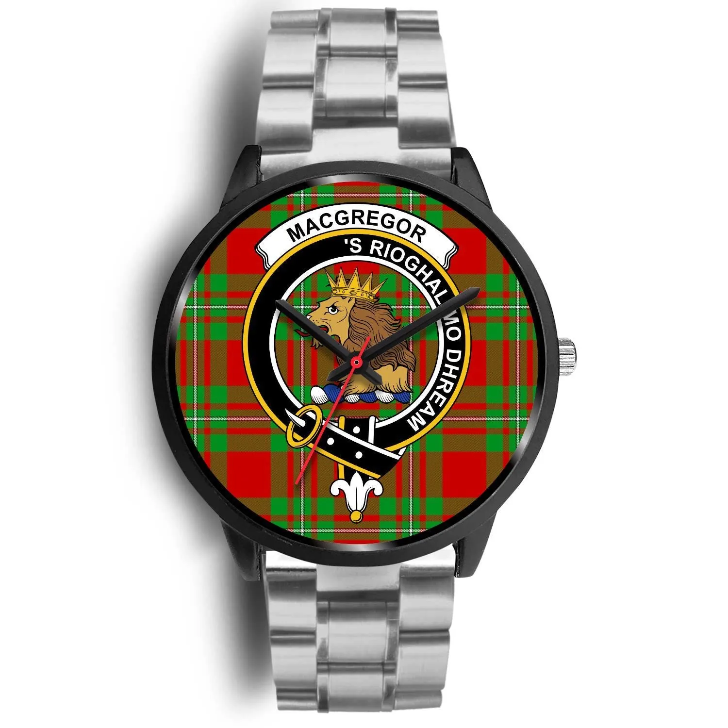 MacGregor Modern Clan Badge Tartan Black Watch