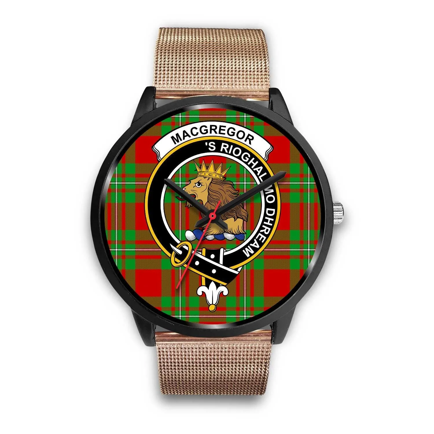 MacGregor Modern Clan Badge Tartan Black Watch