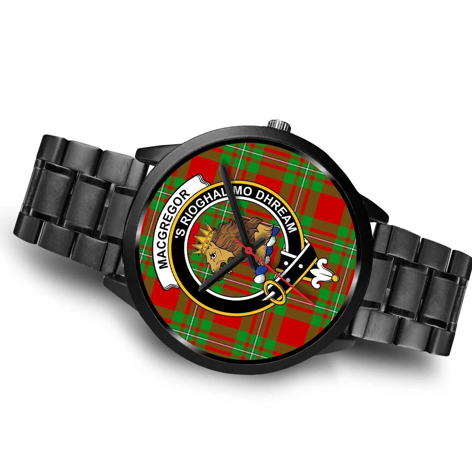 MacGregor Modern Clan Badge Tartan Black Watch