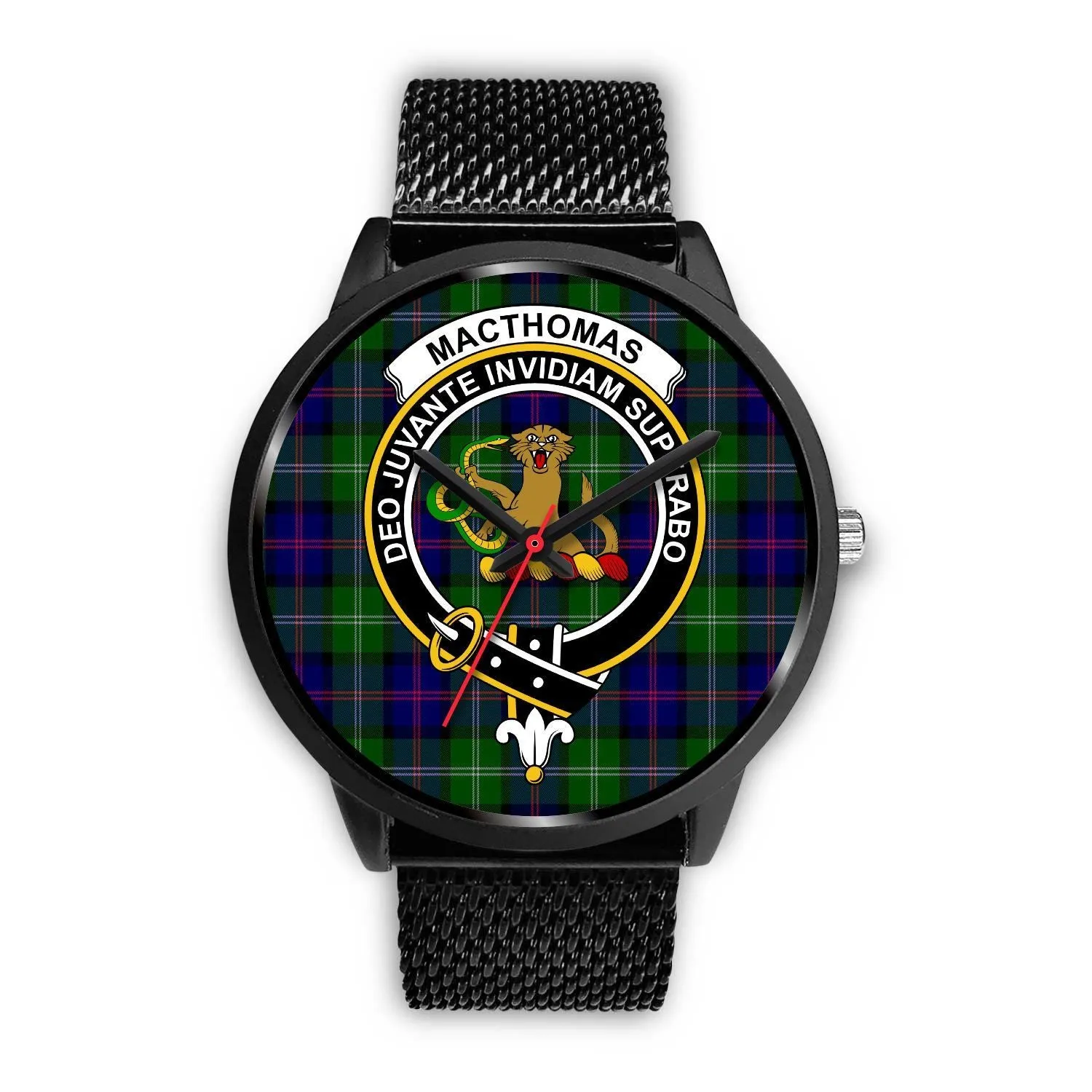 MacThomas Modern Clan Badge Tartan Black Watch