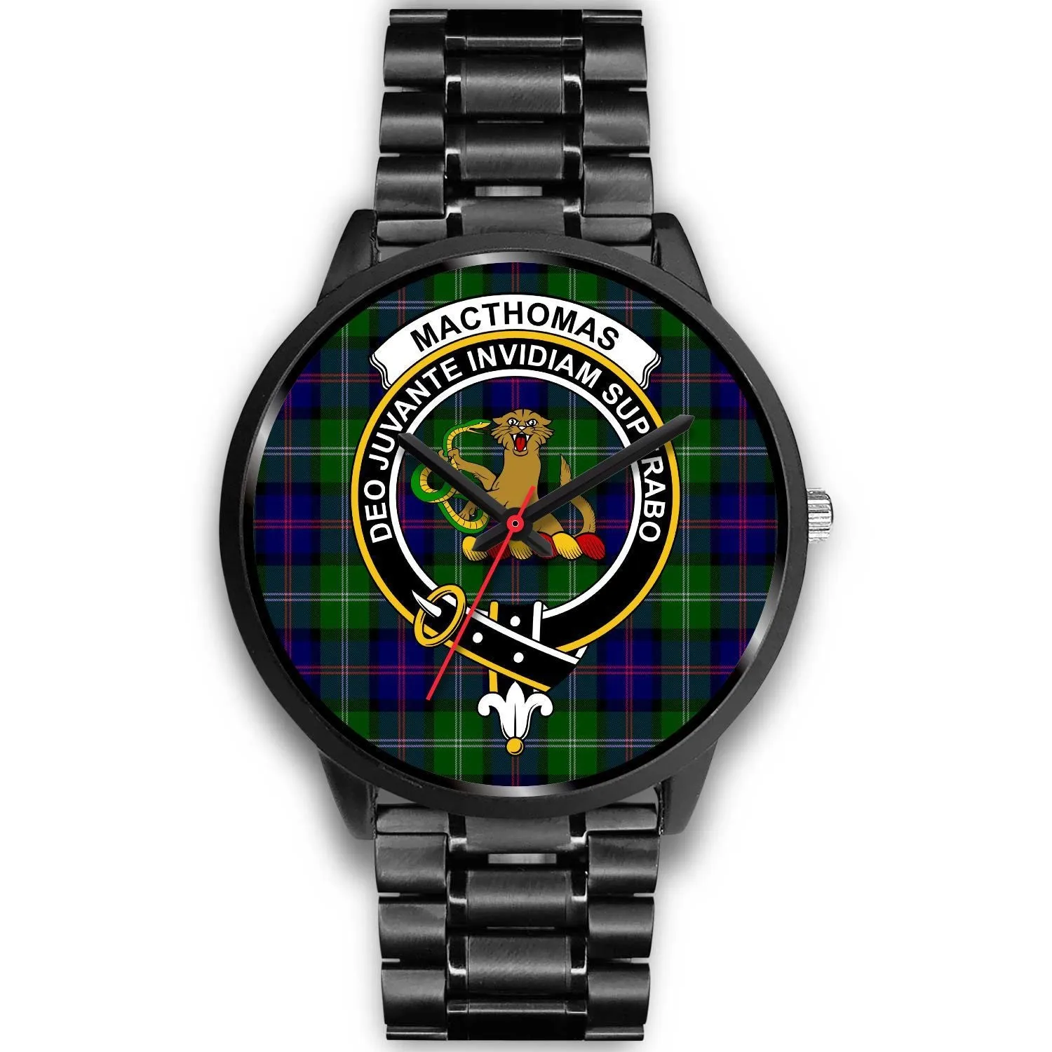 MacThomas Modern Clan Badge Tartan Black Watch