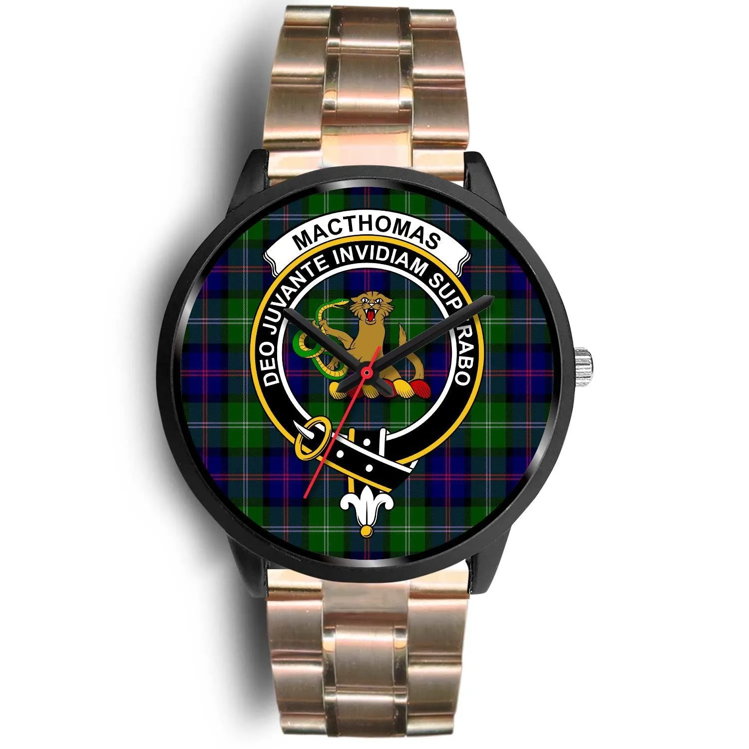 MacThomas Modern Clan Badge Tartan Black Watch