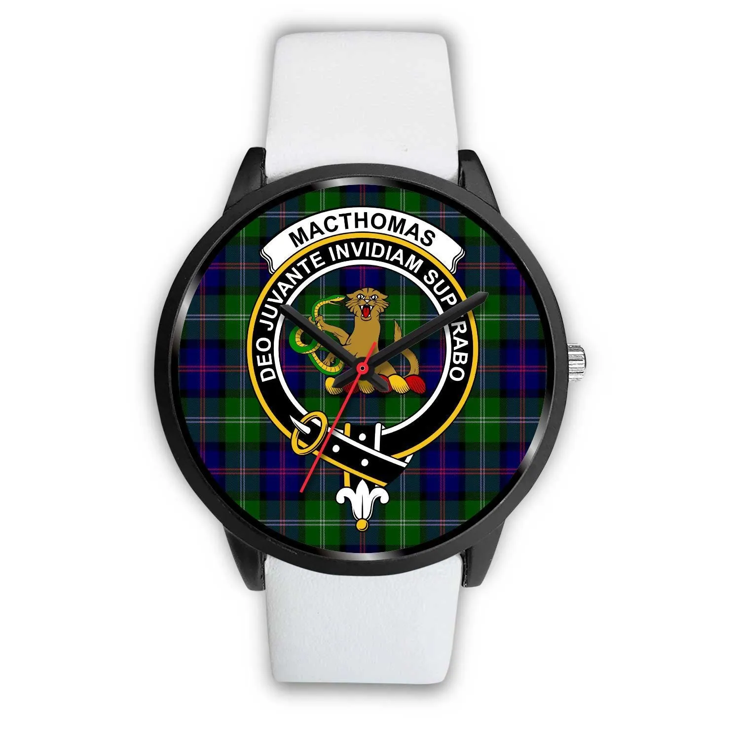 MacThomas Modern Clan Badge Tartan Black Watch