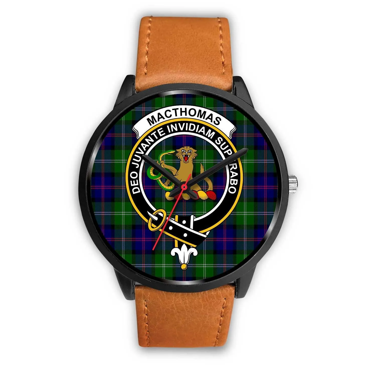 MacThomas Modern Clan Badge Tartan Black Watch