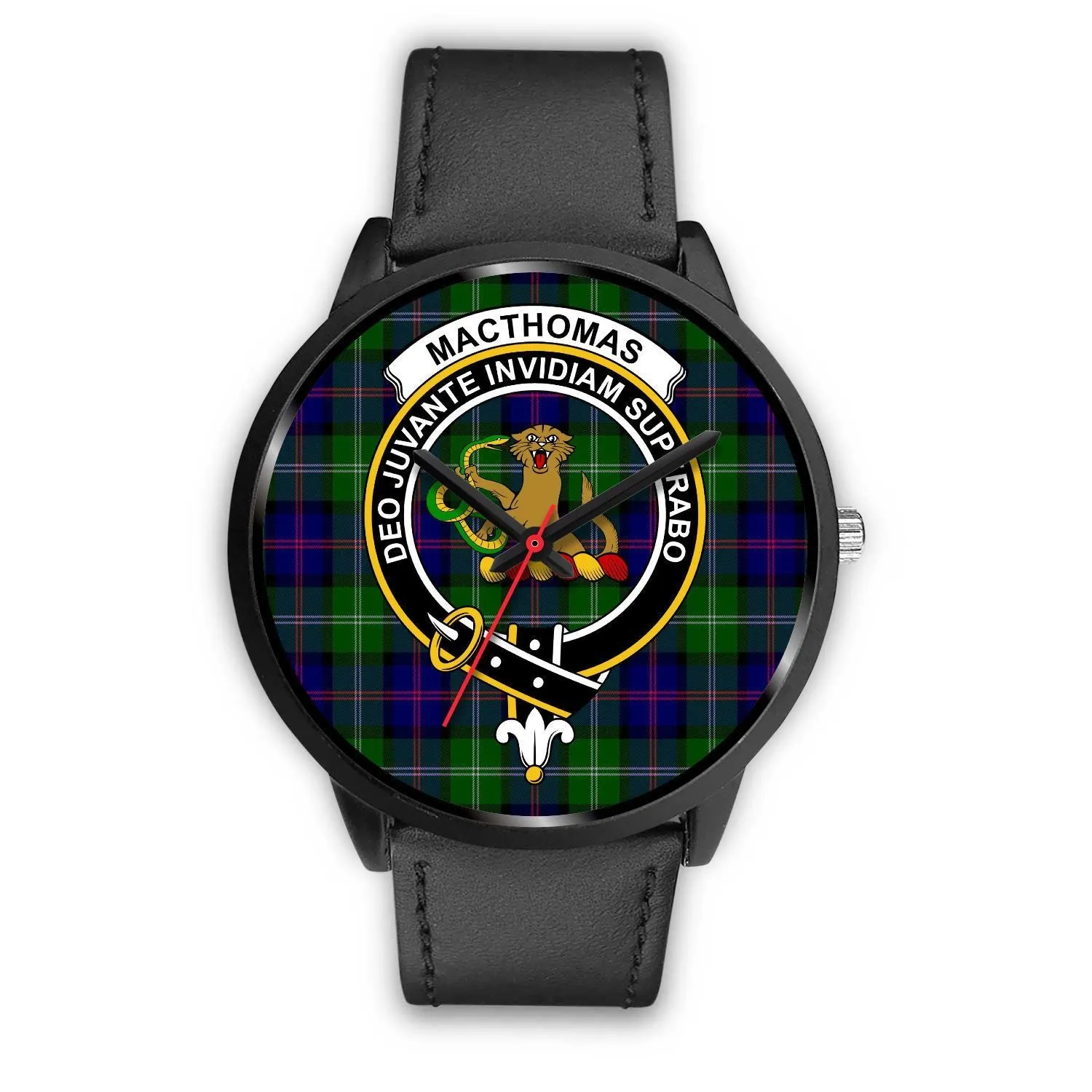 MacThomas Modern Clan Badge Tartan Black Watch