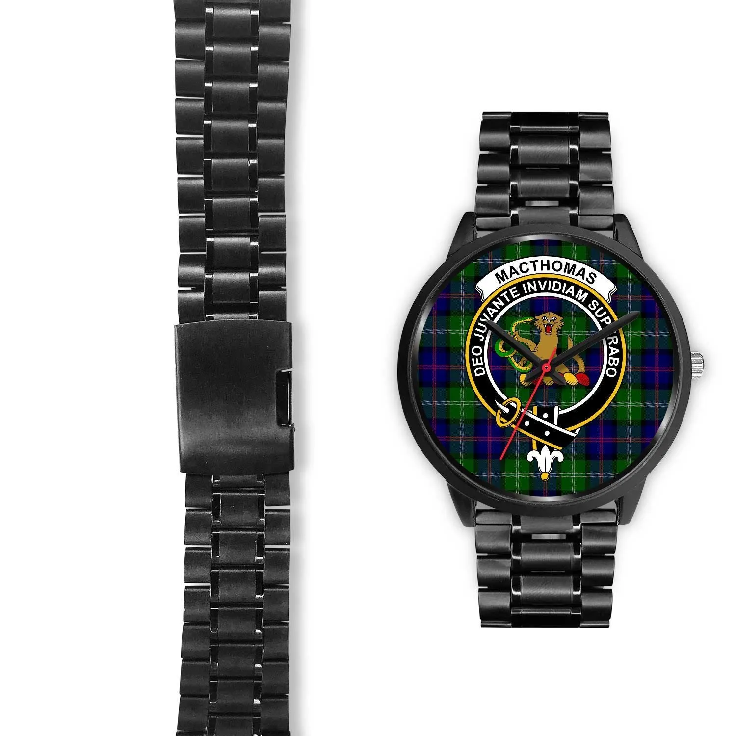 MacThomas Modern Clan Badge Tartan Black Watch