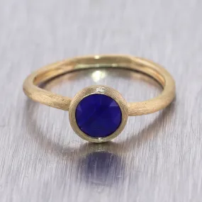 Marco Bicego 18k Yellow Gold Jaiour Lapis Lazuli Stackable Ring