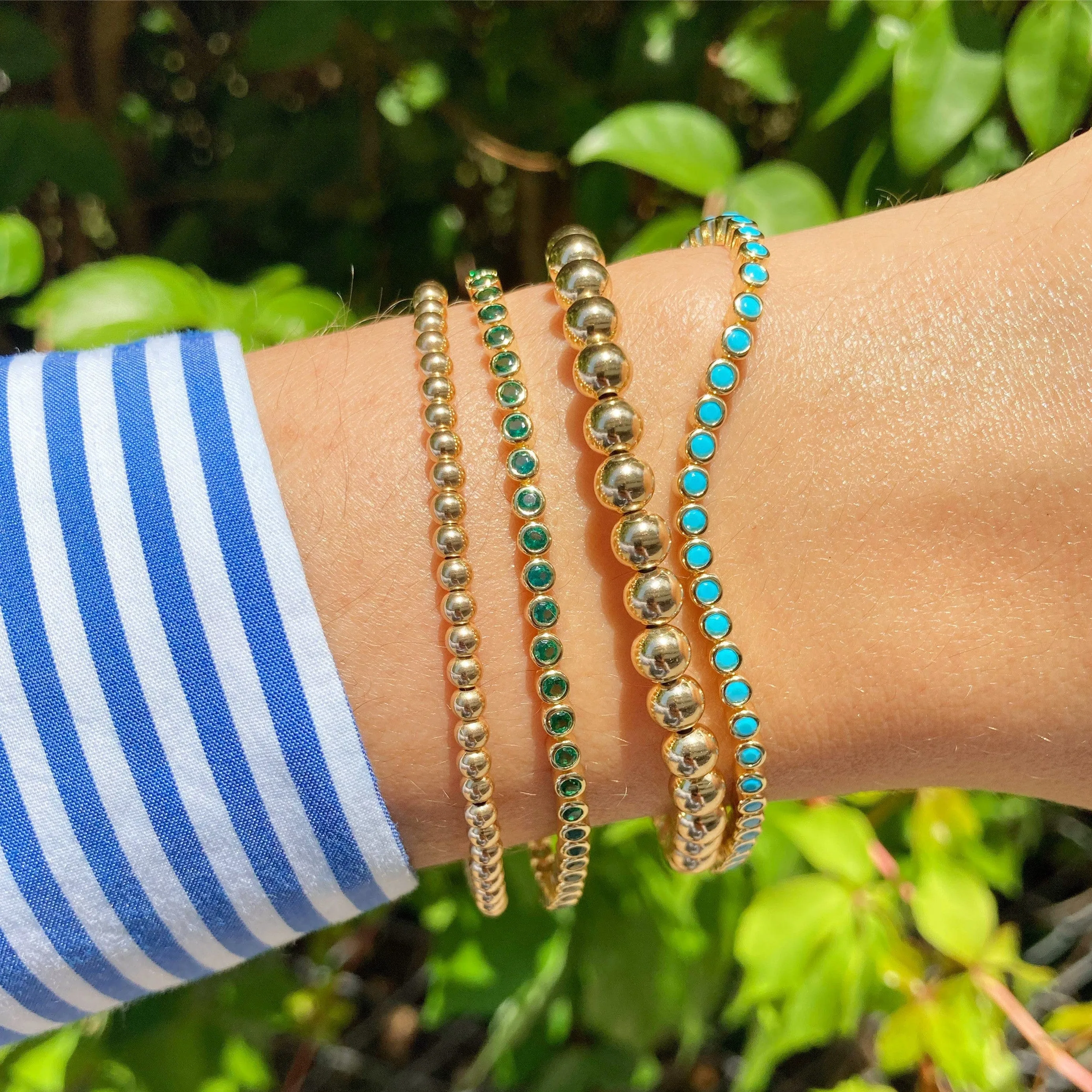 Match Point | Turquoise Tennis Bracelet