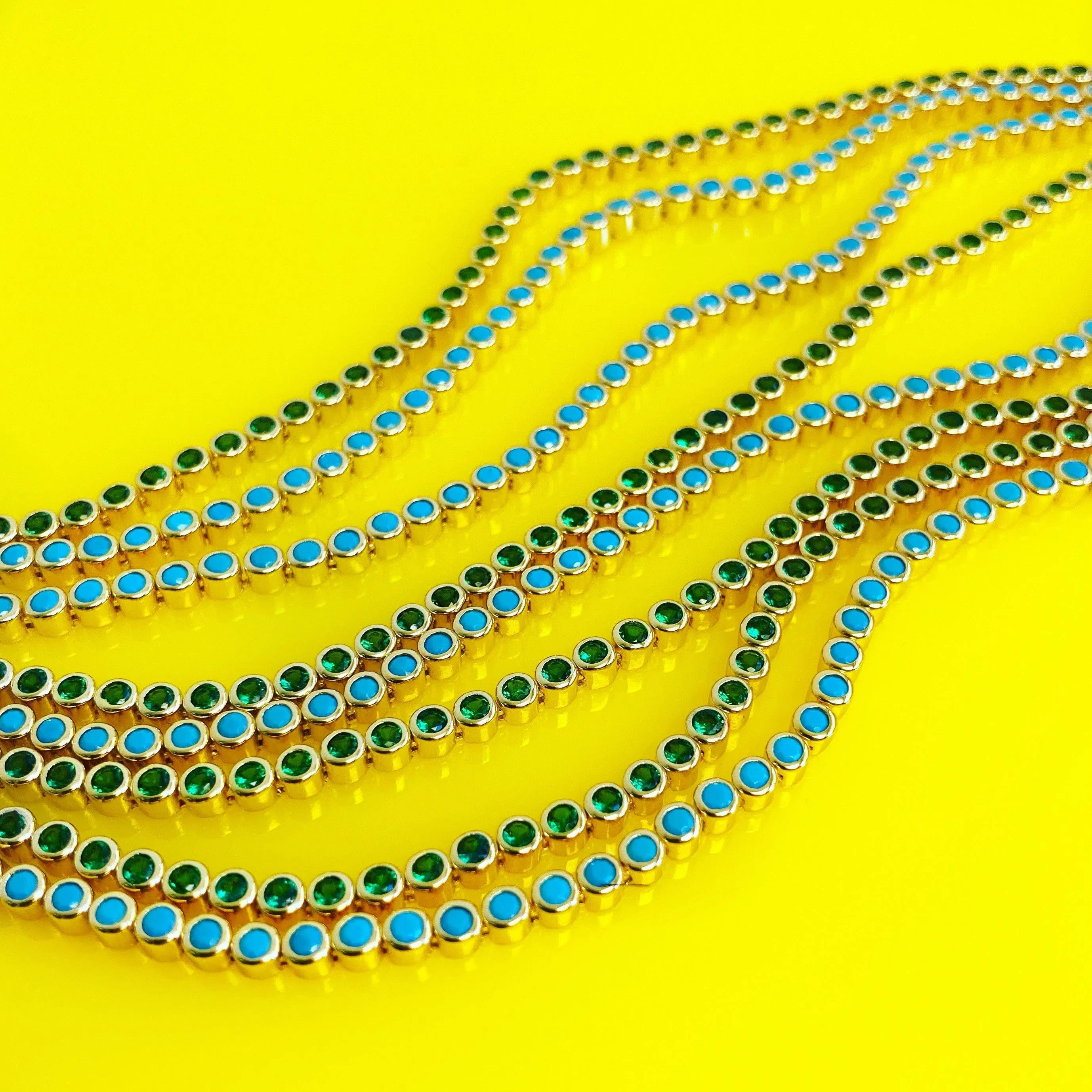 Match Point | Turquoise Tennis Bracelet