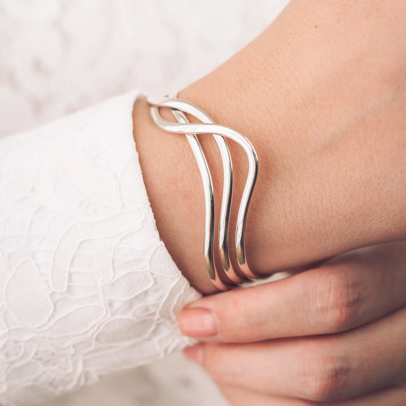 Melody Silver Cuff