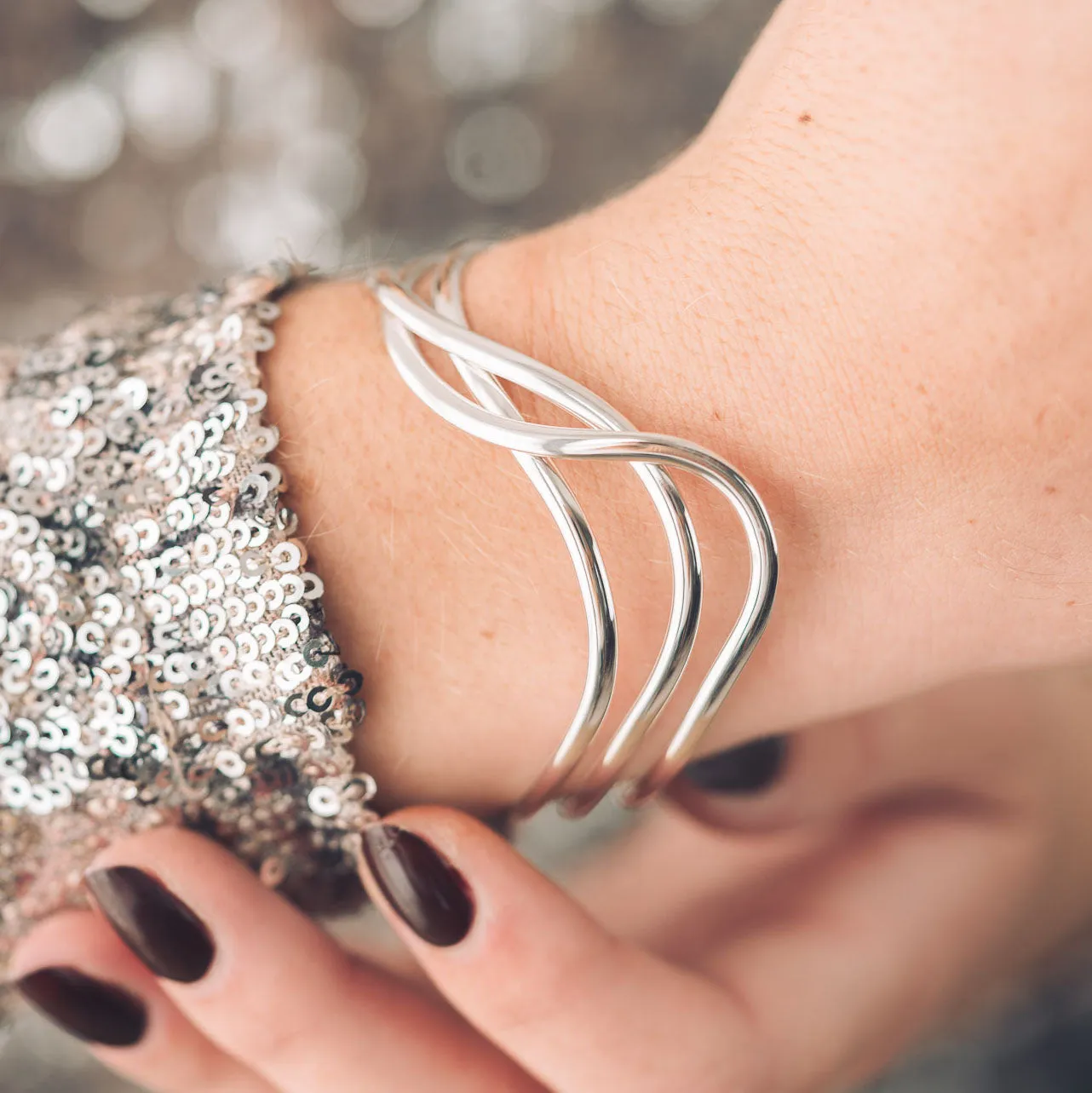 Melody Silver Cuff