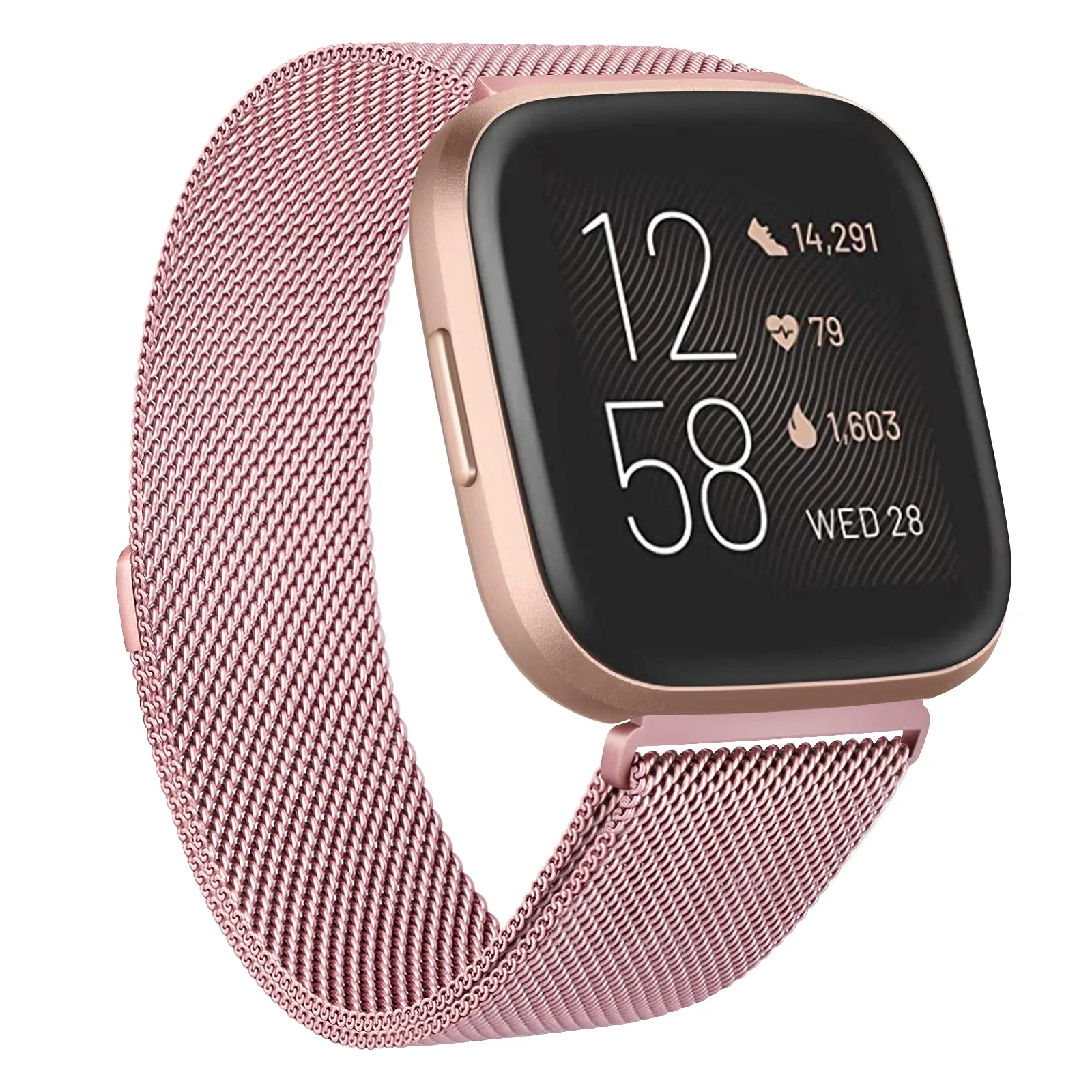 Metal Strap for Fitbit Versa 2 Lite Sense Band Wristbands For Fitbit Versa 3 Wrist Milanese Replacement Bracelet Watchband Strap