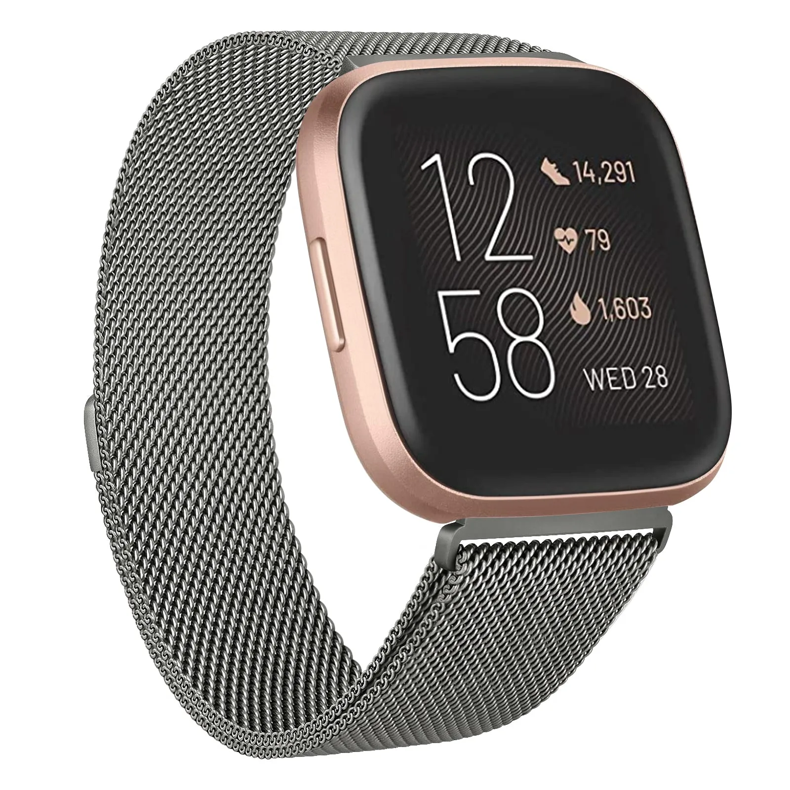 Metal Strap for Fitbit Versa 2 Lite Sense Band Wristbands For Fitbit Versa 3 Wrist Milanese Replacement Bracelet Watchband Strap