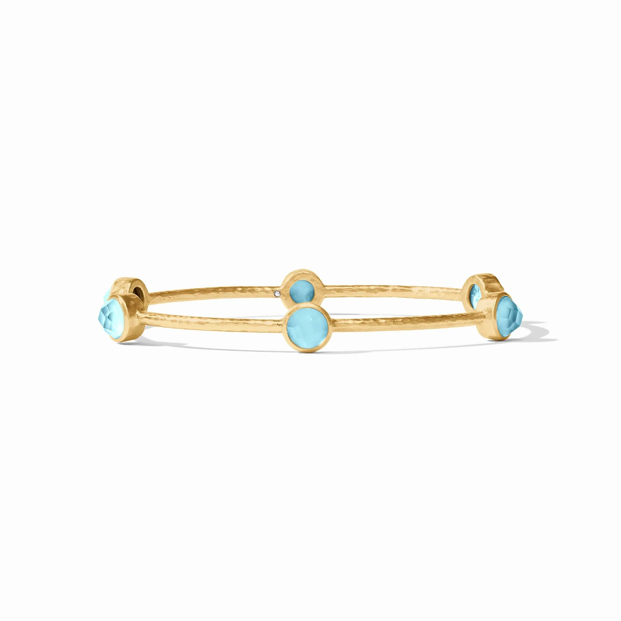 Milano Luxe Bangle - Capri Blue (Medium)