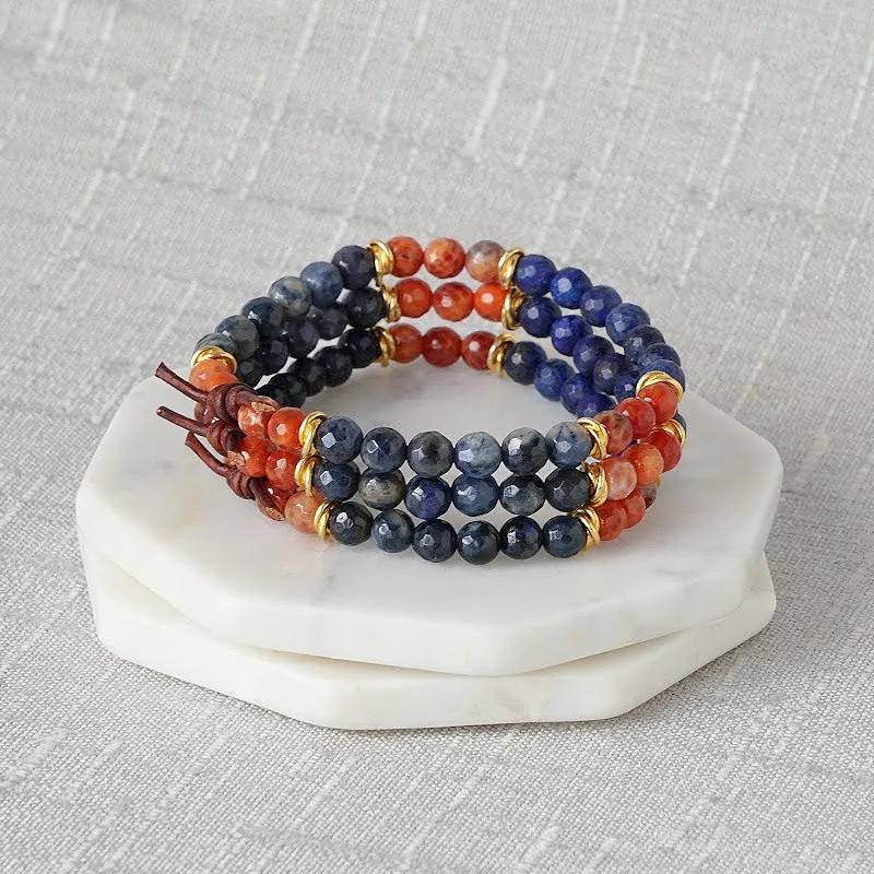 Milspo Pride Mini Bracelet - Marines | Military Spouse Bracelet