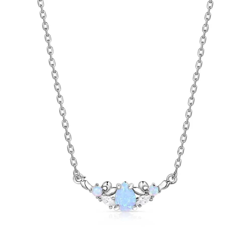 Montana Silversmiths - Refined Grace Opal Necklace