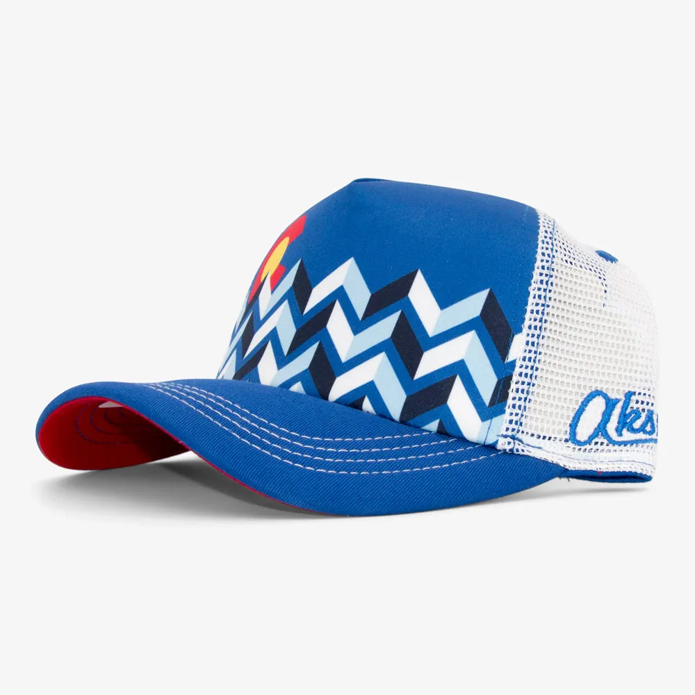 Mountain Zag Foam Trucker Hat