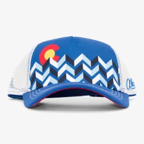 Mountain Zag Foam Trucker Hat