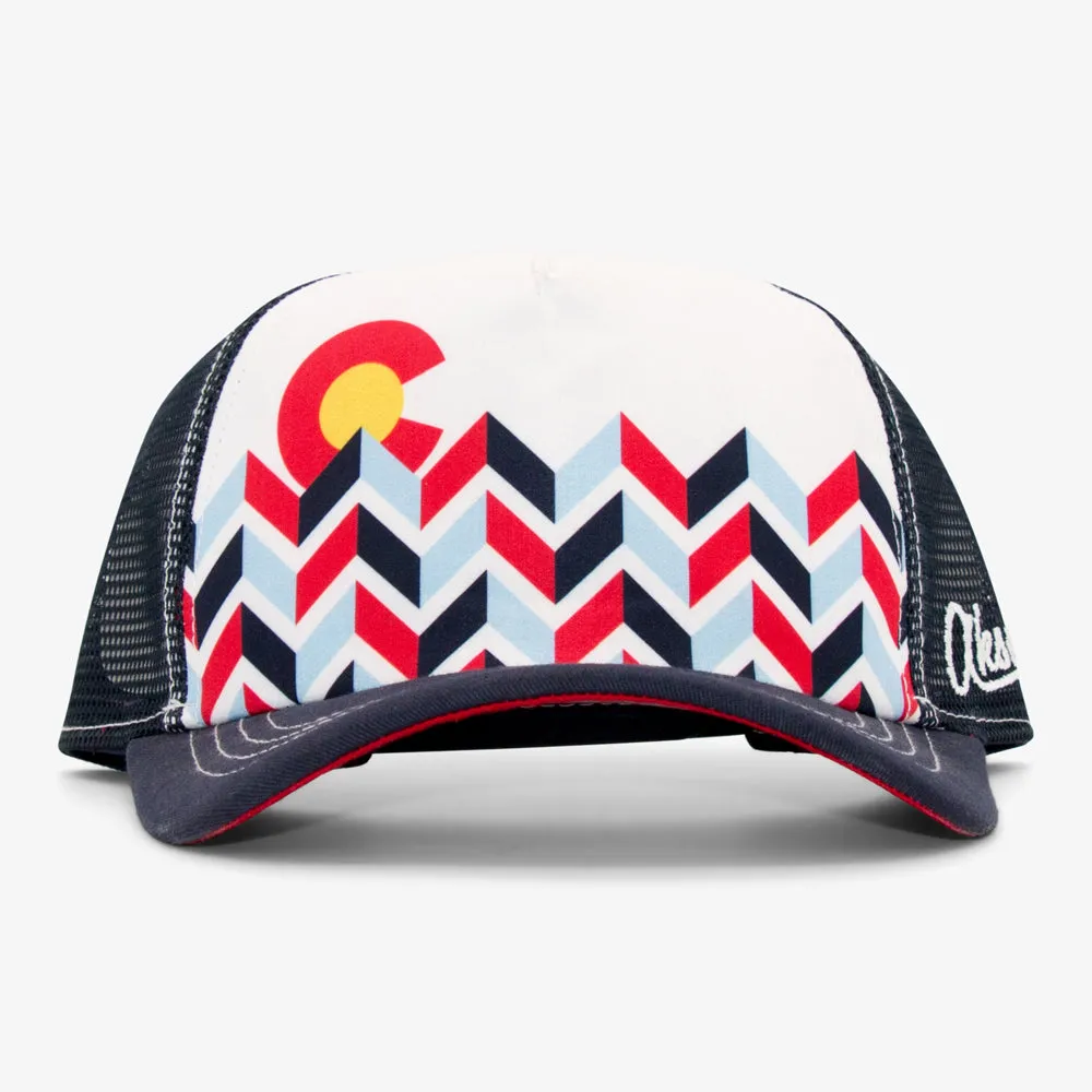 Mountain Zag Foam Trucker Hat