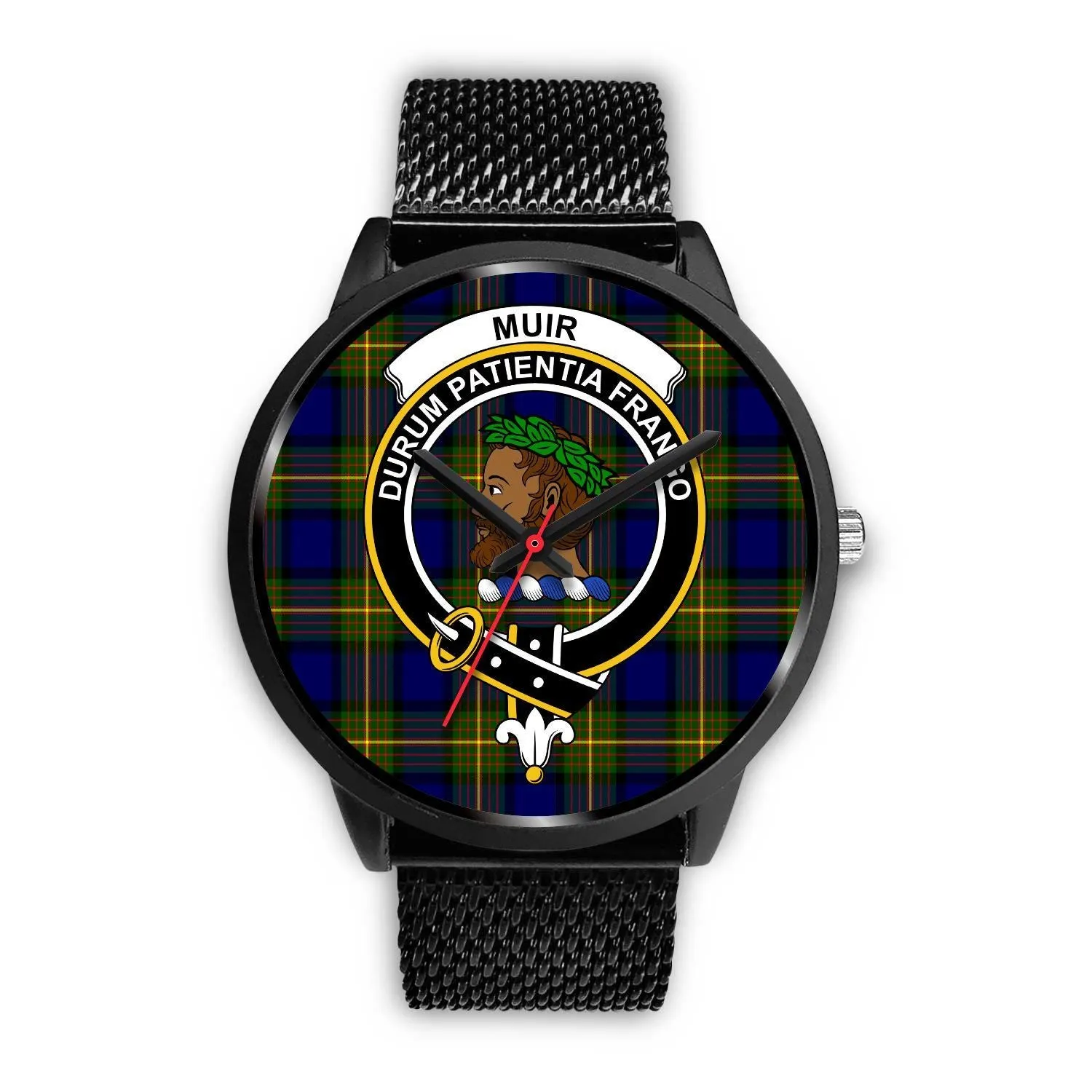 Muir Clan Badge Tartan Black Watch