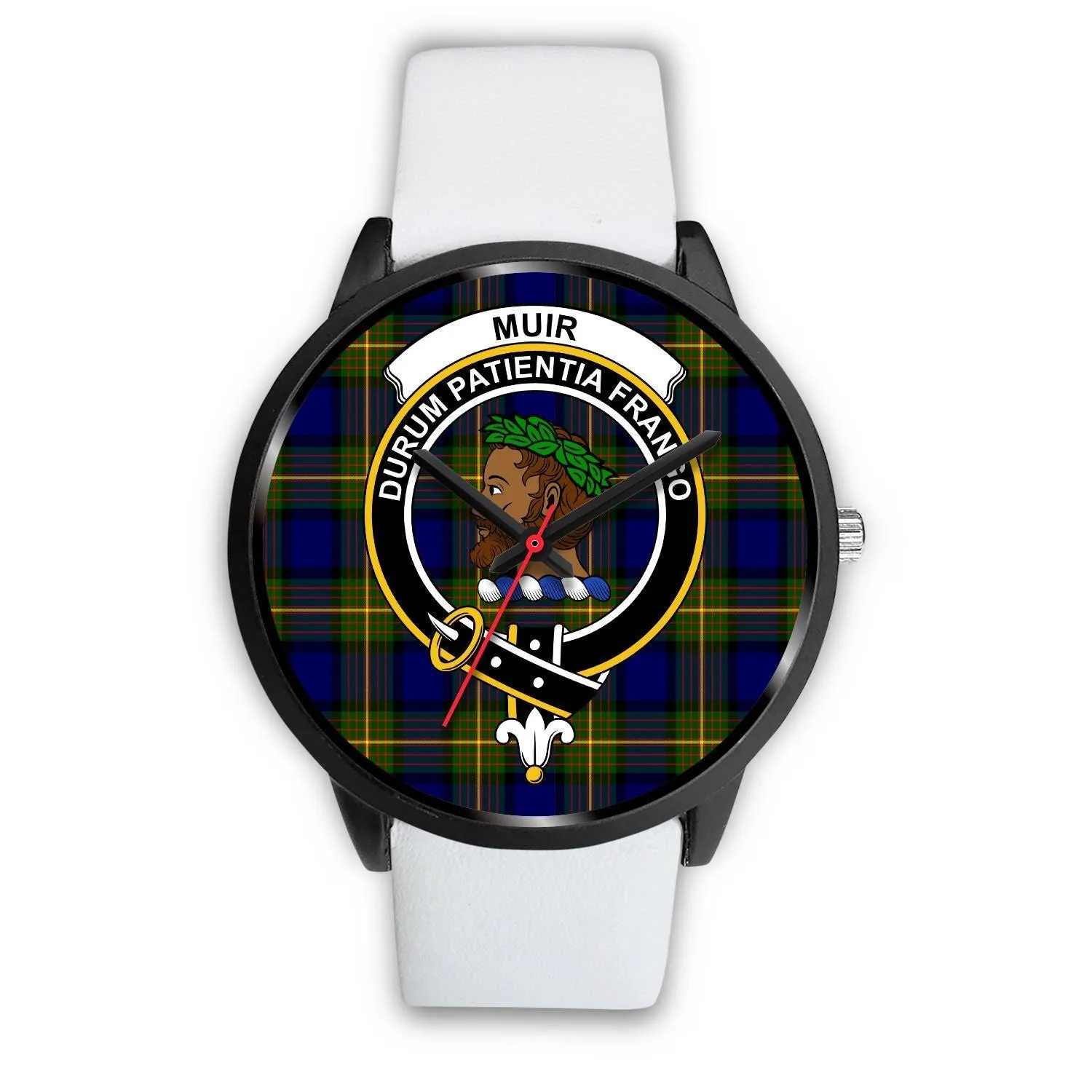 Muir Clan Badge Tartan Black Watch