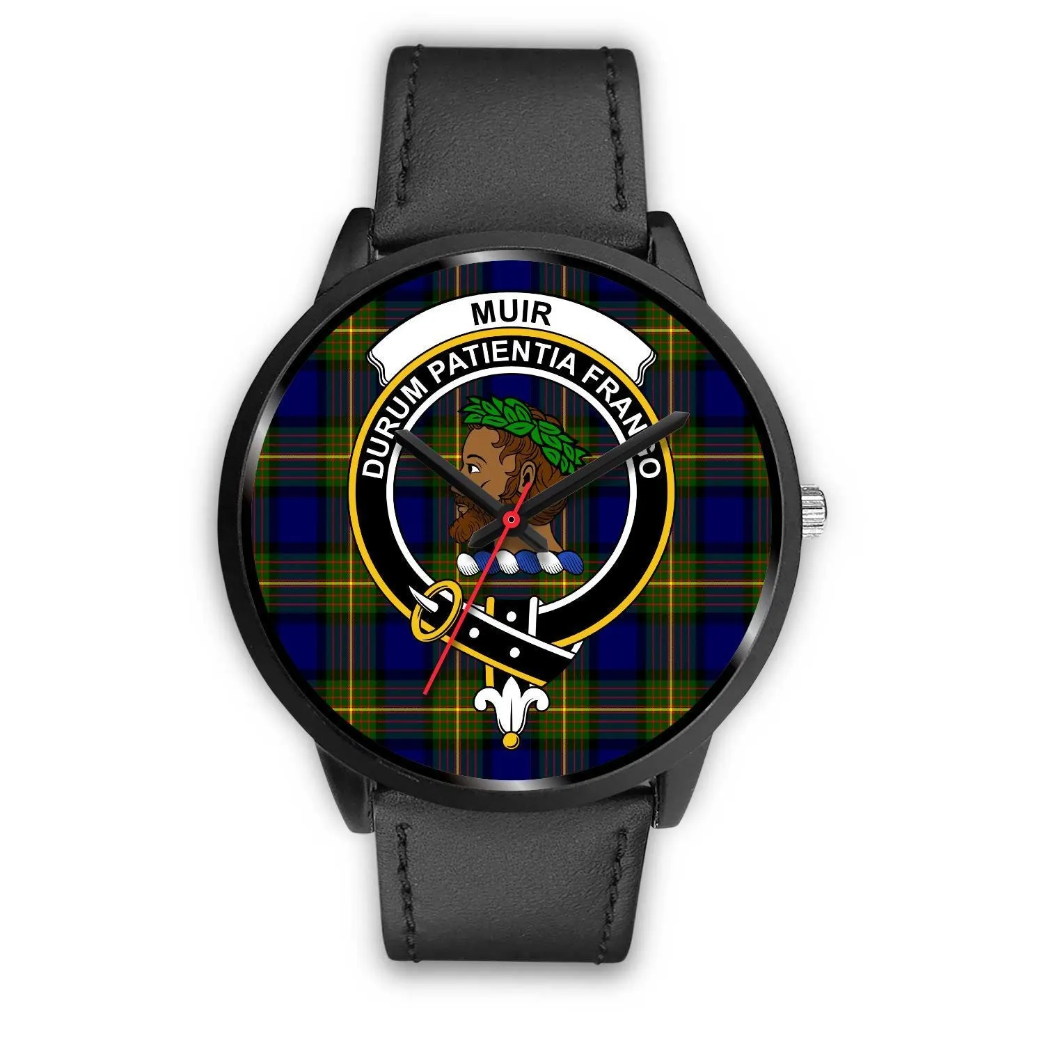 Muir Clan Badge Tartan Black Watch