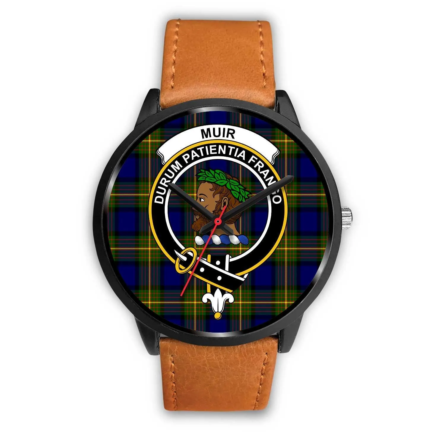 Muir Clan Badge Tartan Black Watch