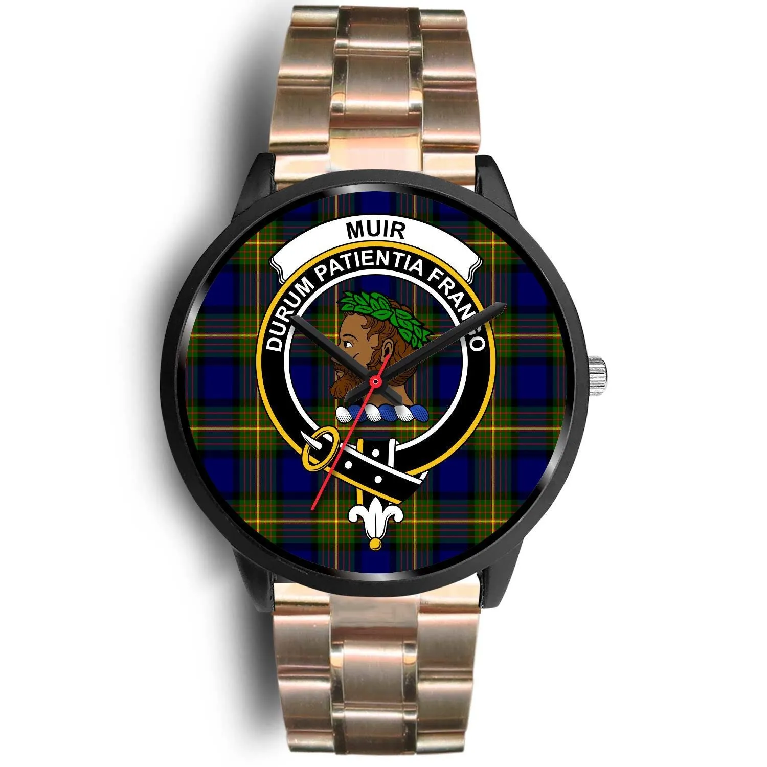 Muir Clan Badge Tartan Black Watch