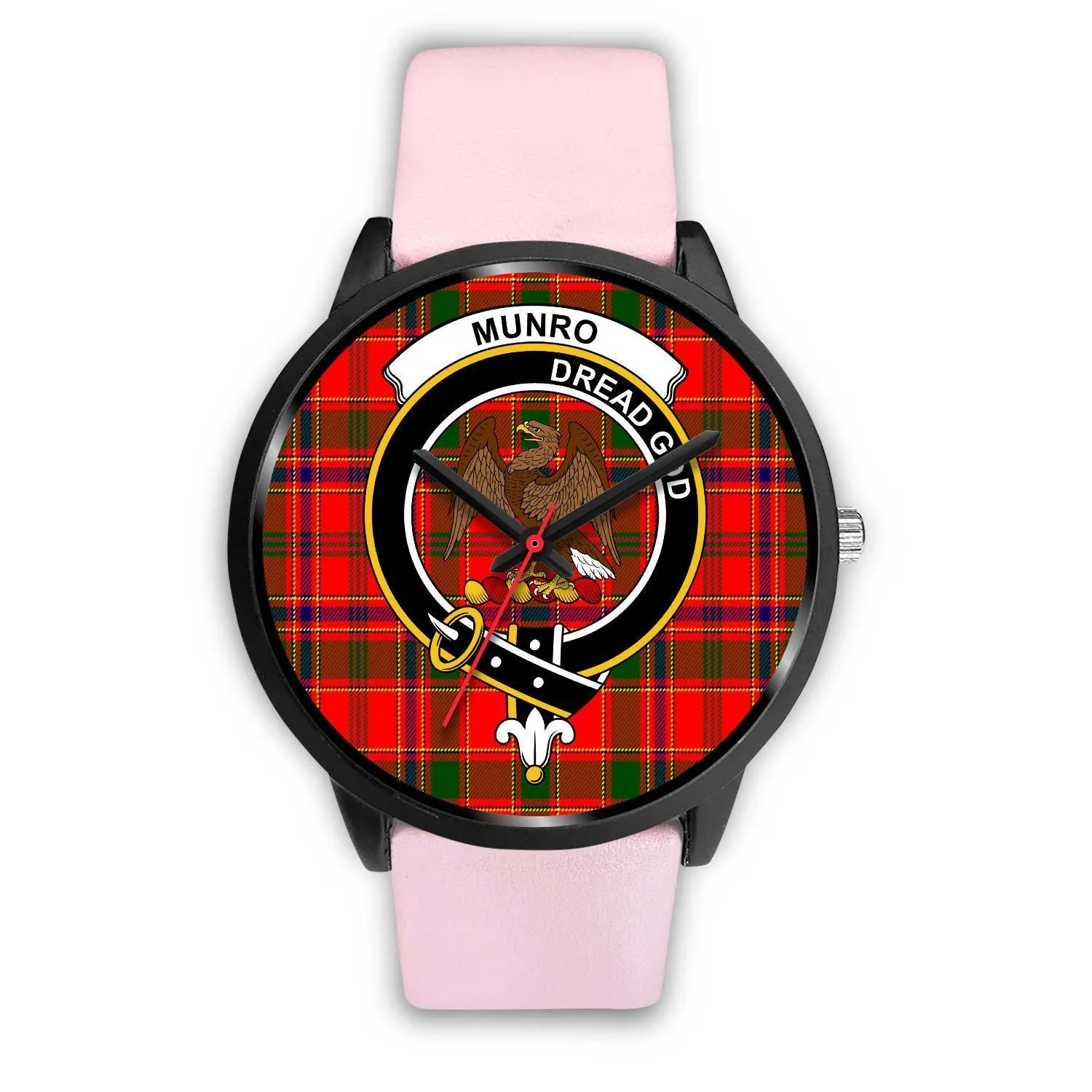 Munro Modern Clan Badge Tartan Black Watch