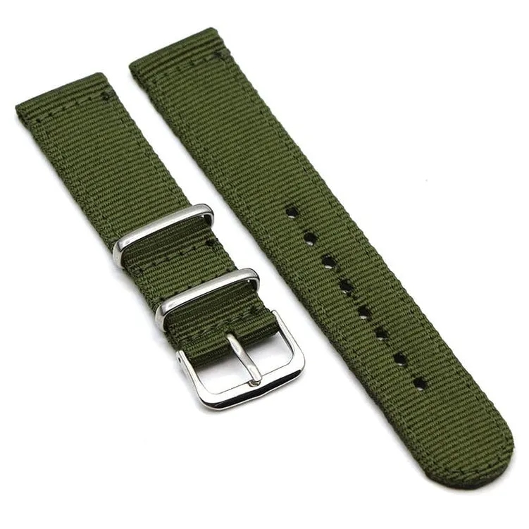 Nato Nylon Watch Straps Compatible with the Huawei Watch GT4 41mm